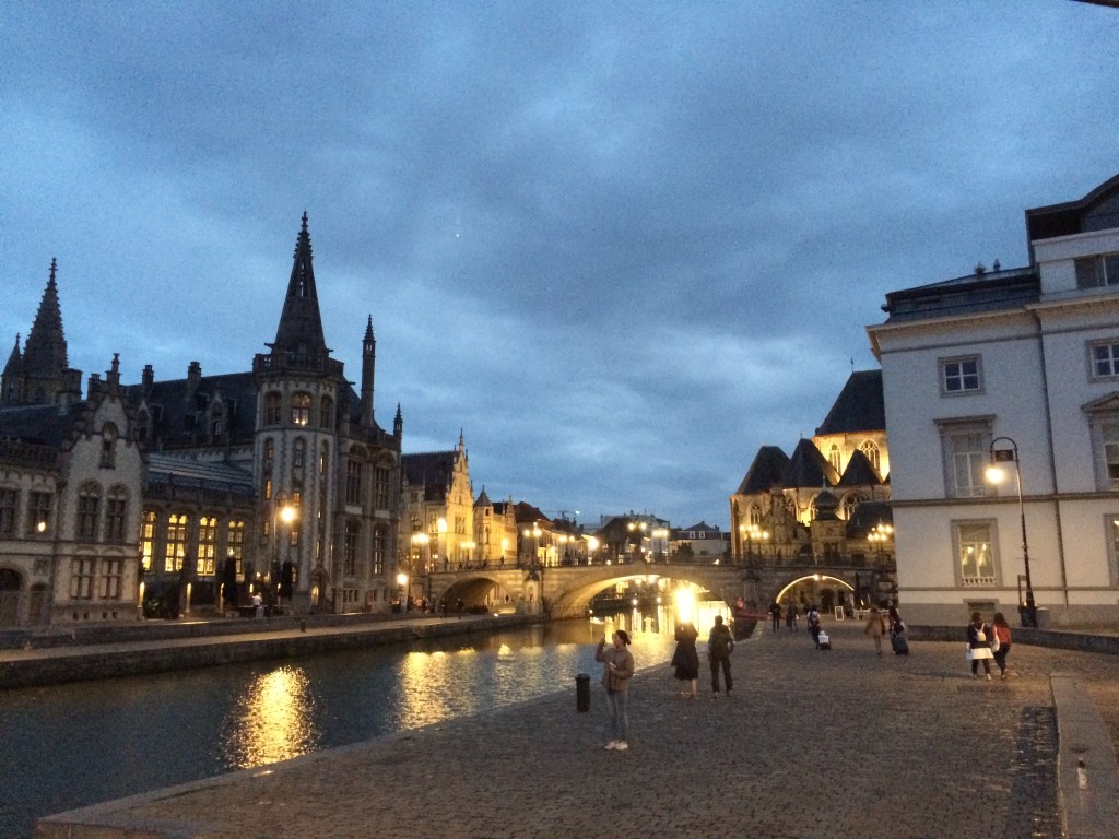 Ghent in the early evening