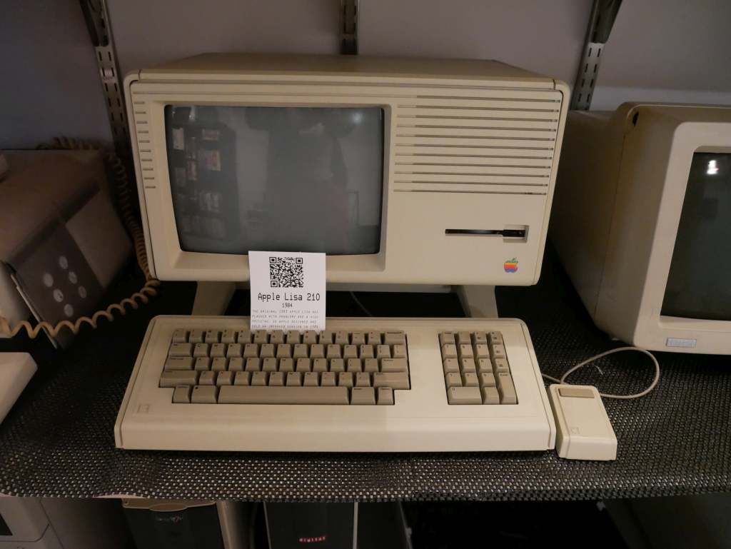 The Apple Lisa -- proof that Steve Jobs should never name anything after people he ostensible loved. This computer was a more complex, more expensive, and more failure-prone predecessor to the better known Macintosh. This machine, the Lisa 210, was its final revision, later resold as the Macintosh Plus.