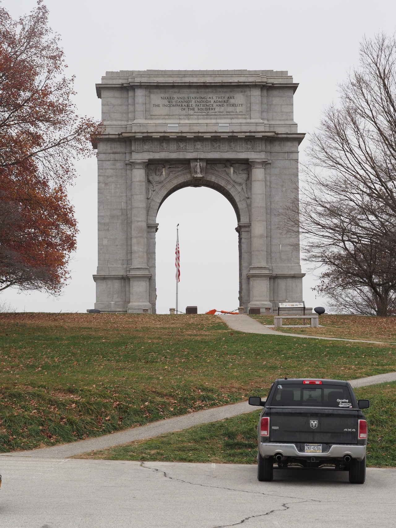 The National Memorial Arch at Valley Forge Park - Late 2021. A bajillion more photos follow.