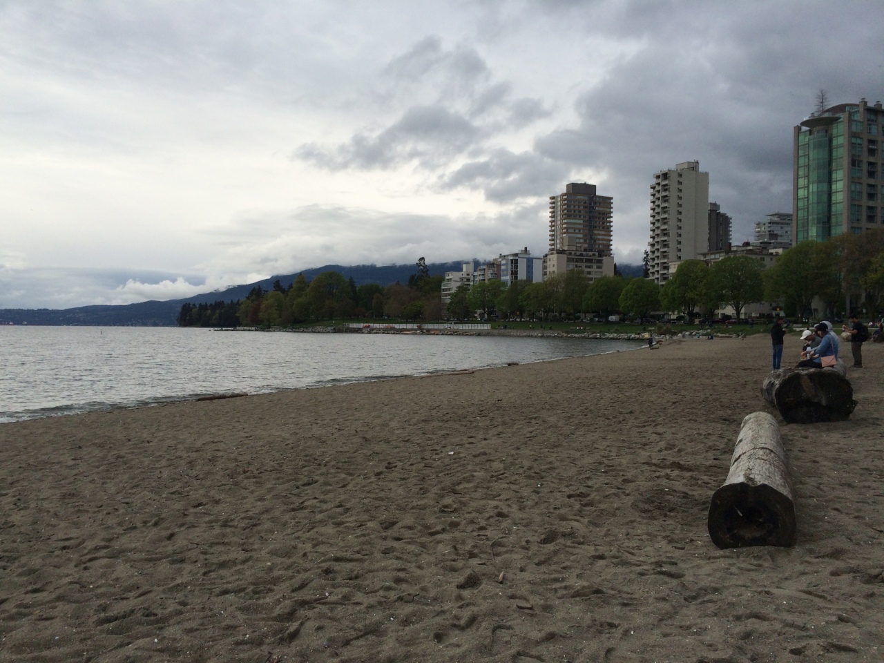 April in the Pacific Northwest, or, a beachfront park in Vancouver