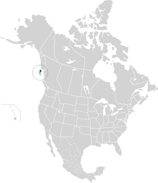 The location of Haida Gwaii, my main destination, relative to continental US/Canada/Mexico political boundaries. [Credit: Cephas, Wikisource]